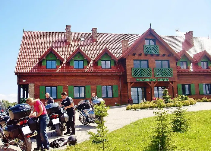 Mazurska Chata Jezioro I Aquapark 6 Min, Centrum I Promenada 12 Min Миколайки